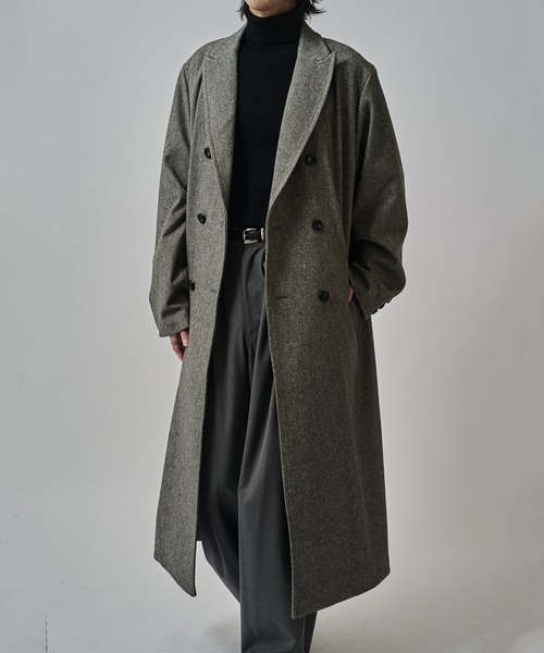 Lui's（ルイス） チェスターコート コート DOUBLE BREASTED CHESTER