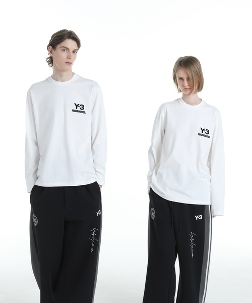 Y-3 tシャツ NBHD LOGO LS TEE メンズ レディース : ZOZOTOWN Yahoo!店