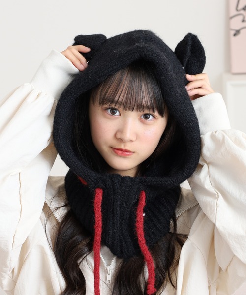 FUNALIVE（ファンアライブ） ニット帽 ニットキャップ うさ耳