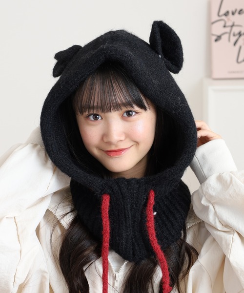 FUNALIVE（ファンアライブ） ニット帽 ニットキャップ うさ耳