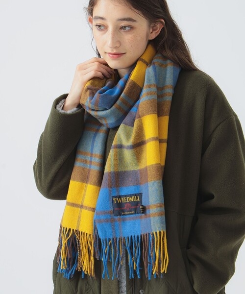 ツイードミル ストール ショール マフラー BEAMS 新品タグ付き 93450308699_C_1.jpg