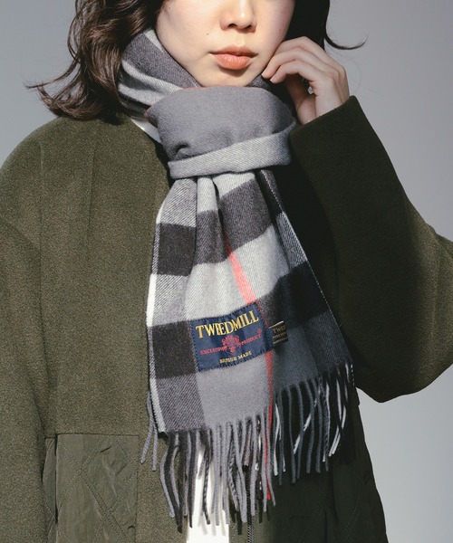 TWEED MILL（ツイードミル） マフラー ストール TWEED MILL / チェック