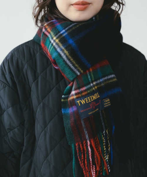 TWEED MILL（ツイードミル） マフラー ストール TWEED MILL / チェック
