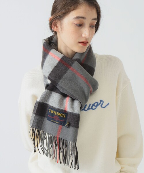 TWEED MILL（ツイードミル） マフラー ストール TWEED MILL / チェック
