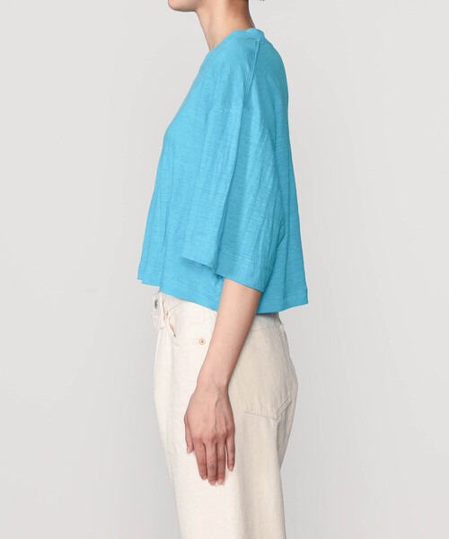 「UNFIL」 半袖Tシャツ 1 ベージュ レディース_画像7