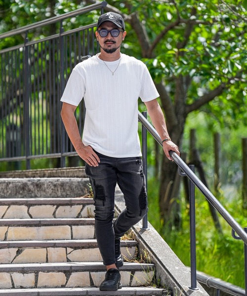 「adamsJUGGLER」 半袖Tシャツ L ホワイト メンズ_画像3