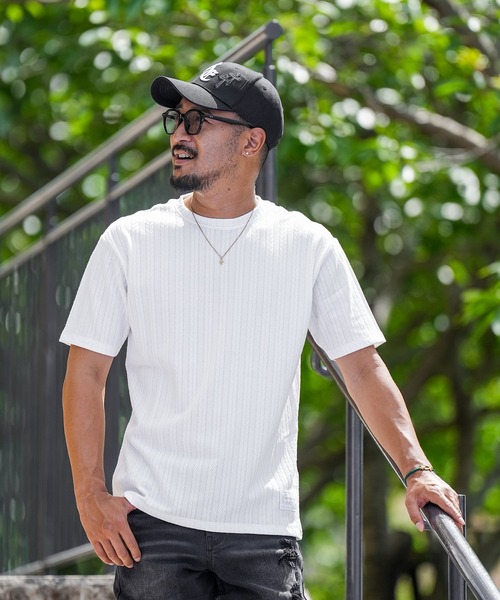 「adamsJUGGLER」 半袖Tシャツ L ホワイト メンズ_画像7