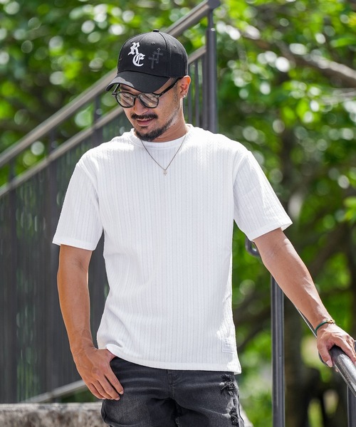 「adamsJUGGLER」 半袖Tシャツ L ホワイト メンズ_画像8