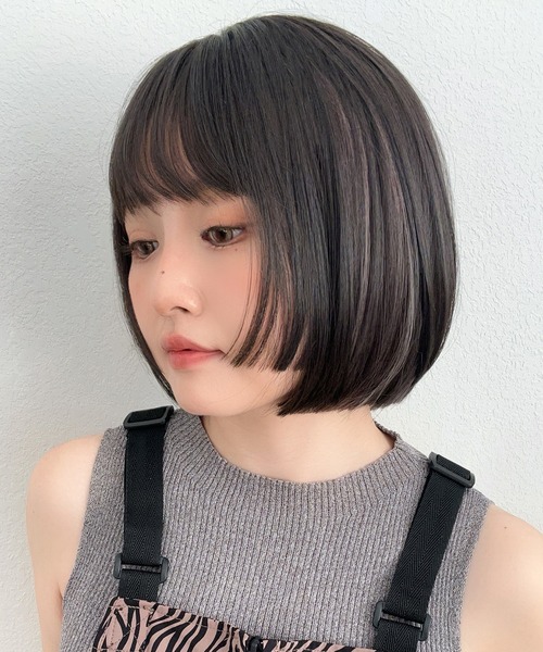 ウィッグ エクステ 「 ロゼットボブ 」 自然 ボブ 姫カット ぷつっと