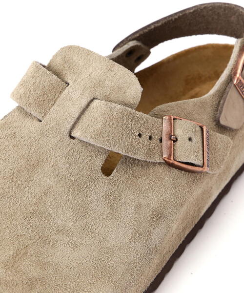ビルケンシュトクックベージュ スエード バックストラップサンダル43 BIRKENSTOCK（ビルケンシュトック） サンダル BIRKENSTOCK