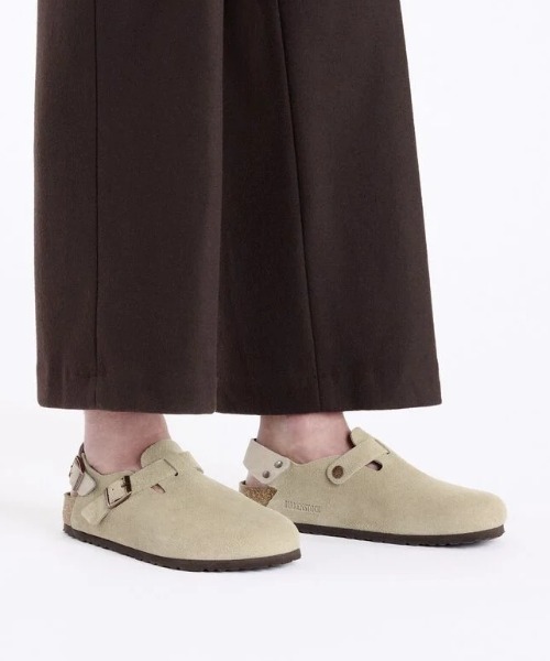 ビルケンシュトクックベージュ スエード バックストラップサンダル43 BIRKENSTOCK（ビルケンシュトック） サンダル BIRKENSTOCK