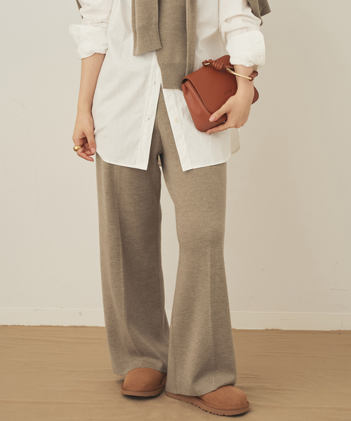 plage（プラージュ） パンツ 「追加」CASH TOUCH flare パンツ