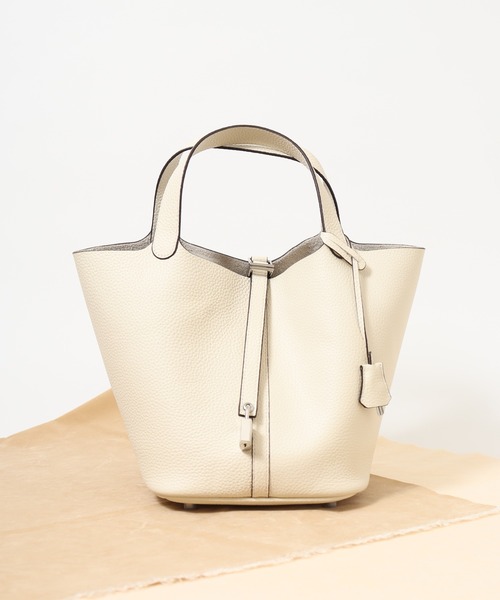 バッグ Afilwb FUNALIVE（ファンアライブ） ハンドバッグ 本革 キューブバッグ M