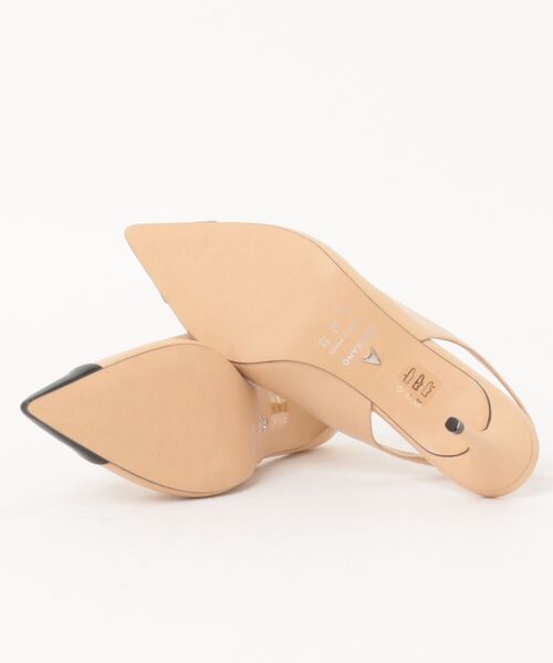 パンプス 「CARRANO」バイカラーバックストラップパンプス(61300C)_3