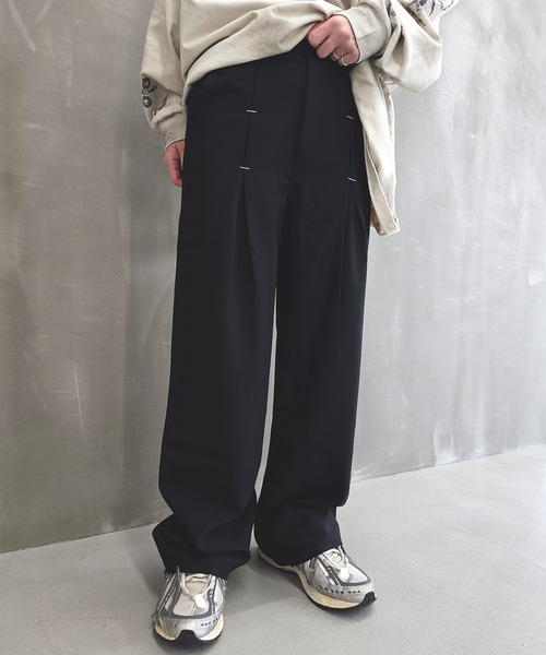 WESTBOY（ウエストボーイ） ワイドパンツ スラックス ルーズシルエット