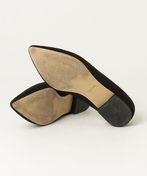 「Boisson Chocolat」 フラットパンプス 22cm ブラック レディース_画像3