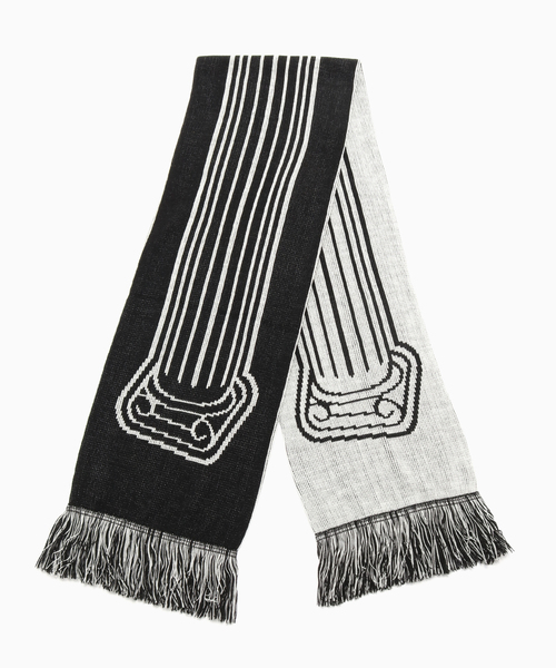 Aries column scarf ブラック マフラー スカーフ Aries column scarf ブラック マフラー スカーフ ARIES - Column Scarf