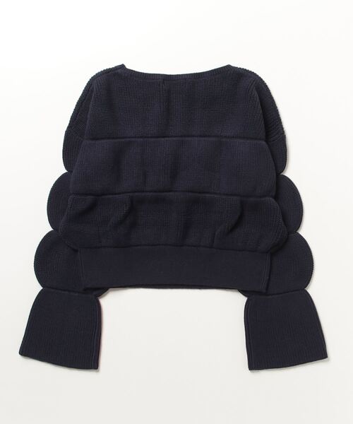 「EMMEL REFINES」 長袖ニット FREE オフホワイト レディース_画像3