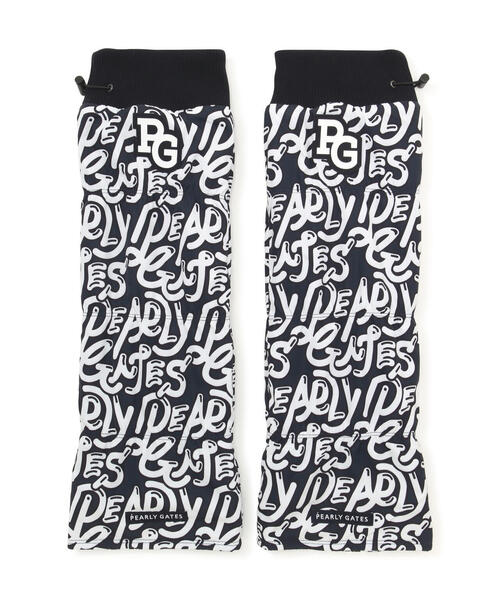 PEARLY GATES（パーリーゲイツ） ぷにぷにロゴ柄レッグウォーマー