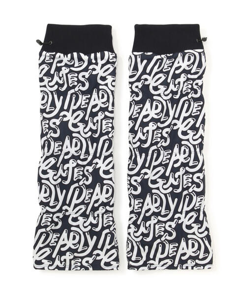 PEARLY GATES（パーリーゲイツ） ぷにぷにロゴ柄レッグウォーマー