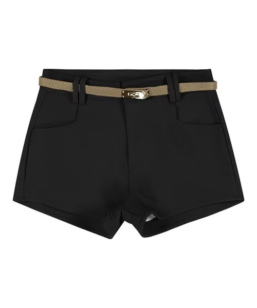Chiina パンツ Chiina /Y2Kスリムフィットショートパンツ レディース