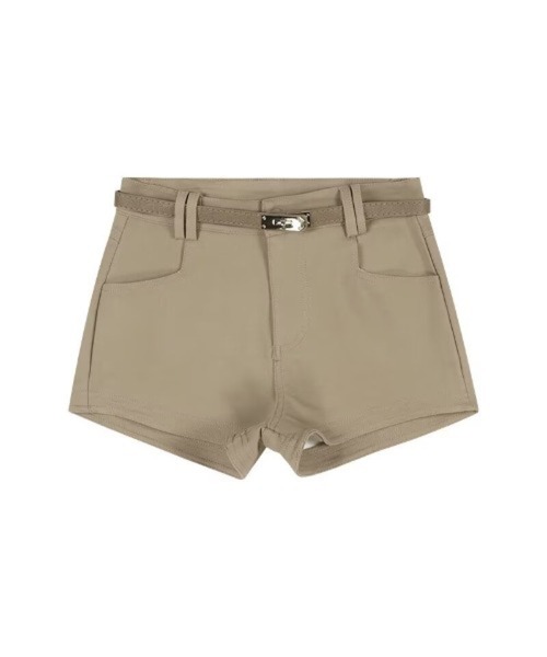 Chiina パンツ Chiina /Y2Kスリムフィットショートパンツ レディース