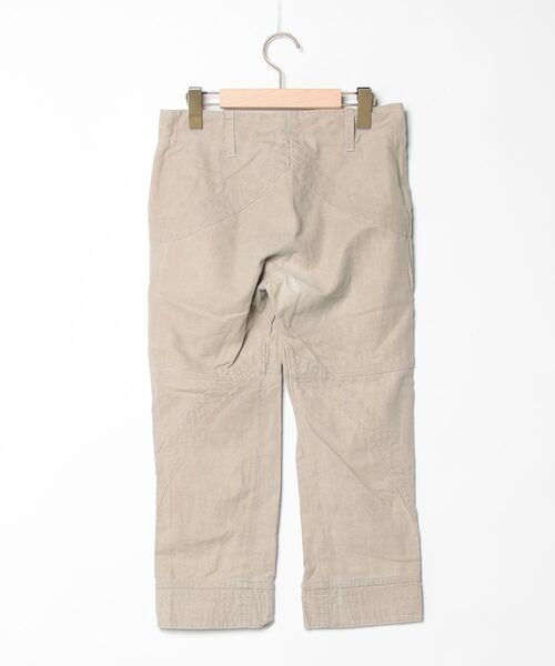 「leur logette」 クロップドパンツ 0 ベージュ レディース_画像2