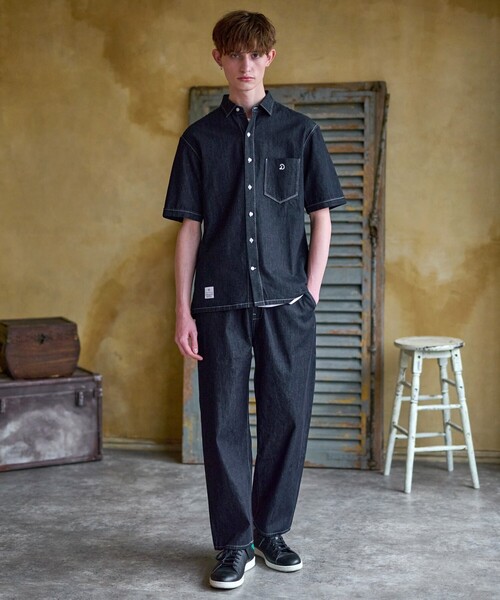 「DRESSTERIOR」 デニムパンツ 82 ブルー メンズ_画像2