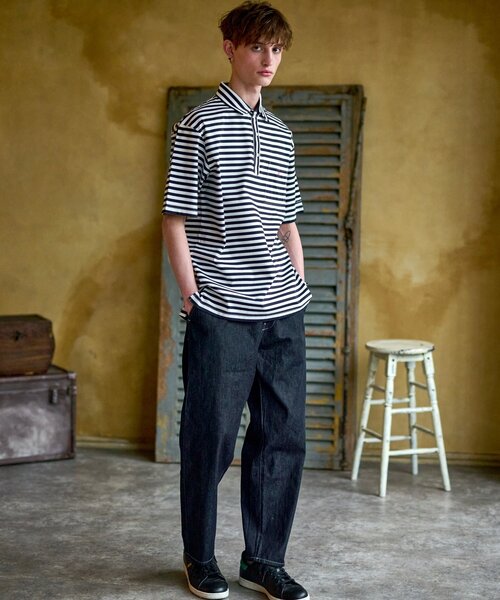 「DRESSTERIOR」 デニムパンツ 82 ブルー メンズ_画像5