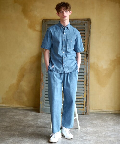「DRESSTERIOR」 デニムパンツ 82 ブルー メンズ_画像6