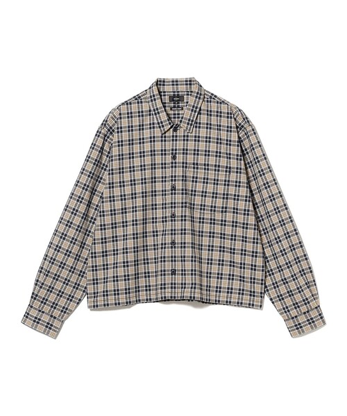 人気！極美品！beams Japan ワイドチェックシャツ size M BEAMS（ビームス） シャツ ショートレングス チェックシャツ 「ワイド