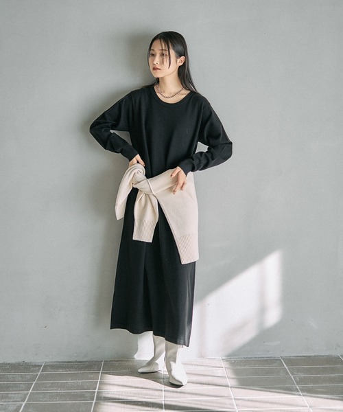 2315　RK　合皮　ロング　その１ LEPSIM（レプシィム） ワンピース 14ゲージ2WAYロングワンピース