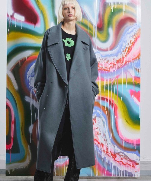 MAISON SPECIAL（メゾンスペシャル） チェスターコート 1 ダーク