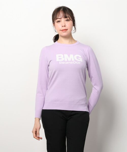BEAMS GOLF（ビームス ゴルフ） 長袖ニット M ライトパープル