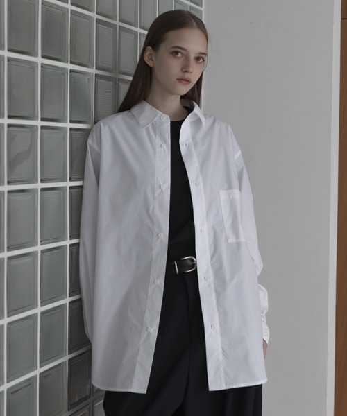 「remer」 長袖シャツ X-SMALL ダークグリーン メンズ_画像2