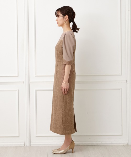 「AIMER」 半袖ワンピース MEDIUM ブルー レディースの画像