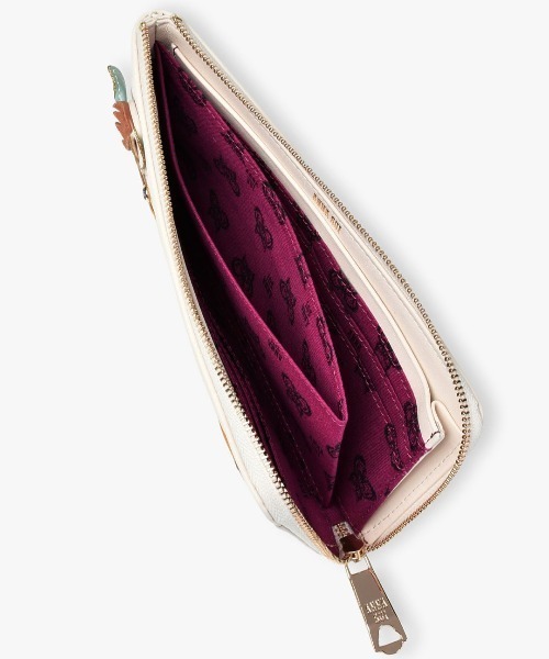 ANNA SUI（アナスイ） 財布 バタフライポニー 薄マチ長財布 レディース