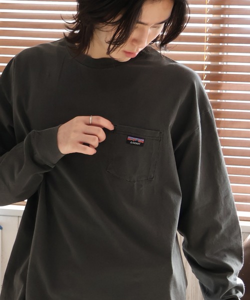 GERRY（ジェリー） tシャツ 「GERRY/ジェリー」ピグメント胸ポケット
