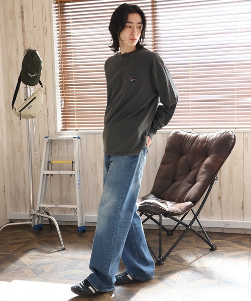 GERRY（ジェリー） tシャツ 「GERRY/ジェリー」ピグメント胸ポケット