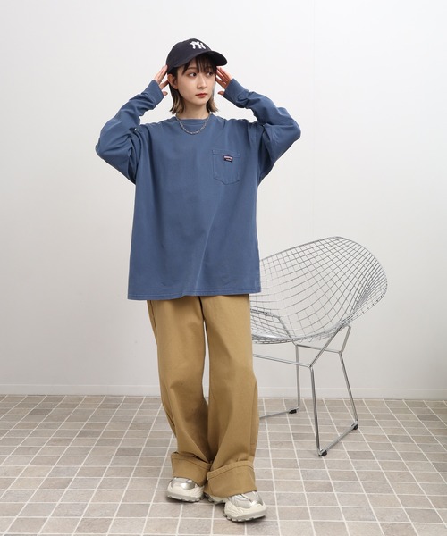GERRY（ジェリー） tシャツ 「GERRY/ジェリー」ピグメント胸ポケット