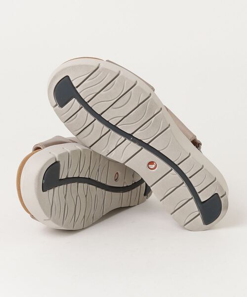 「Unstructured」 「CLARKS」フラットサンダル 3.5 イエロー レディース_画像2