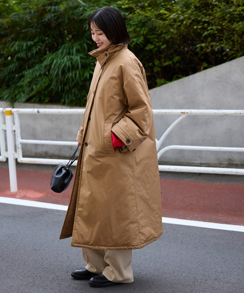 SLOBE IENA（スローブイエナ） ステンカラーコート コート 撥水中綿