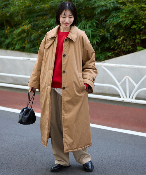 SLOBE IENA（スローブイエナ） ステンカラーコート コート 撥水中綿