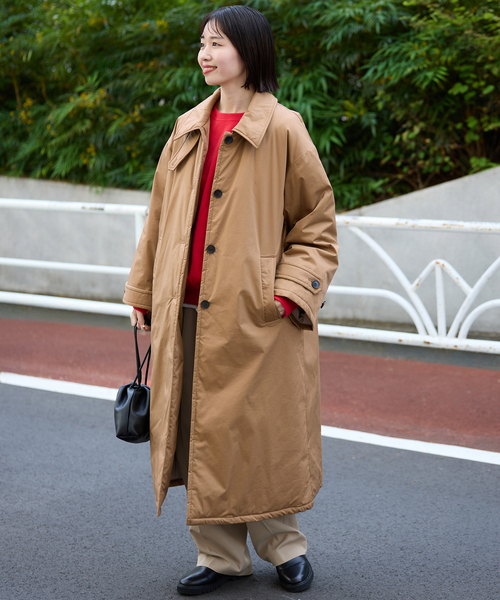 SLOBE IENA（スローブイエナ） ステンカラーコート コート 撥水中綿