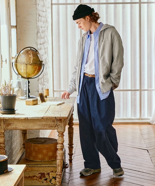 「EMMA CLOTHES」 チノパンツ S ダークネイビー メンズ_画像4