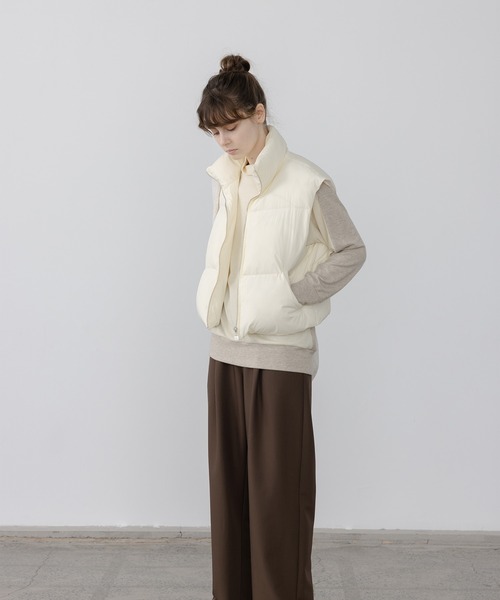 「EKCOOKIES」 ベスト S ライトブルー レディース_画像4