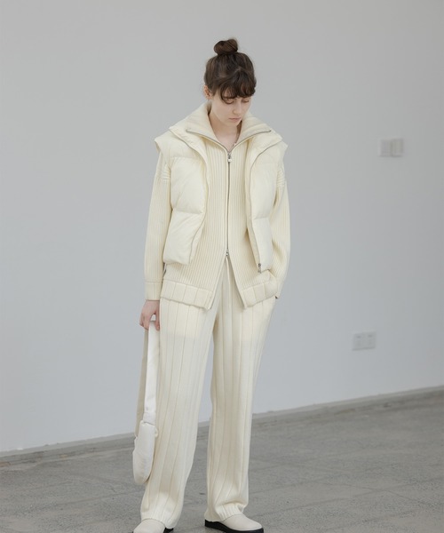 「EKCOOKIES」 ベスト S ライトブルー レディース_画像5