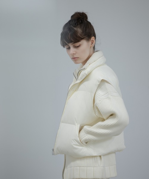 「EKCOOKIES」 ベスト S ライトブルー レディース_画像6