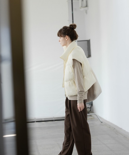 「EKCOOKIES」 ベスト S ライトブルー レディース_画像7