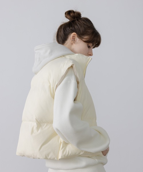 「EKCOOKIES」 ベスト S ライトブルー レディース_画像9